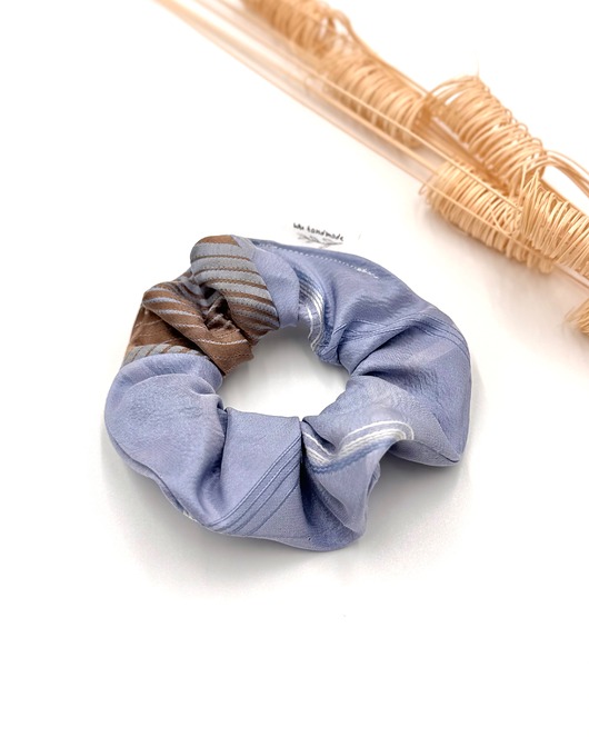 gumki do włosów Scrunchie/frotka 100% Jedwab Patchwork