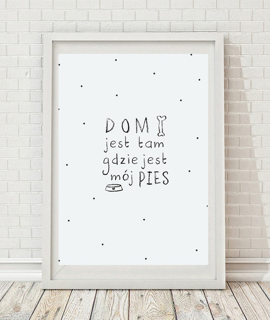 pies | 40x50 cm Milo Mi