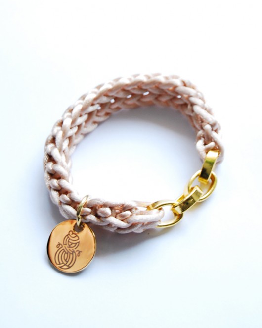 Golden Chain Bracelet Roboty Ręczne
