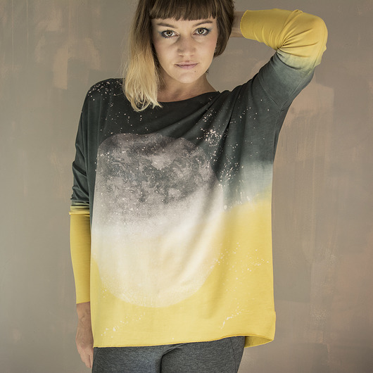 bluzka goshko księżyc | gold fullmoon GOSHKO