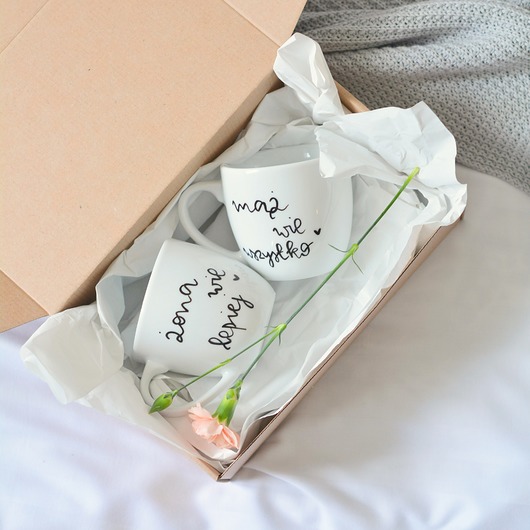 BOX żona i mąż WIEM! 350ml w pudełku my mug company