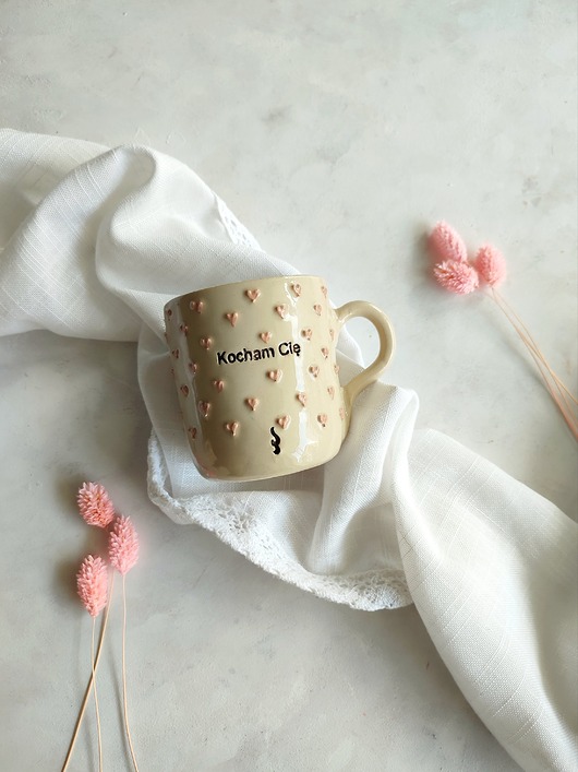 kubki Ceramiczny Kubek 200 ml "Kocham Cię"