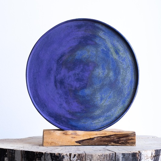 patery i talerze Talerz toczony  23 cm, rękodzieło