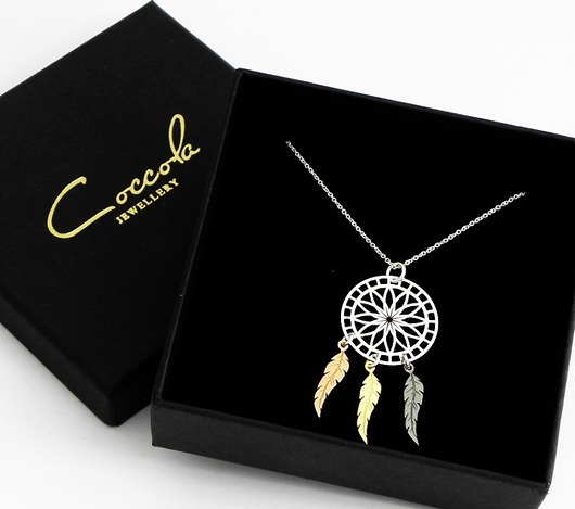 NASZYJNIK ŁAPACZ SNÓW- SREBRO 925 Coccola JEWELLERY