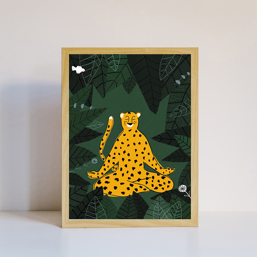 Plakat joga MUKI design