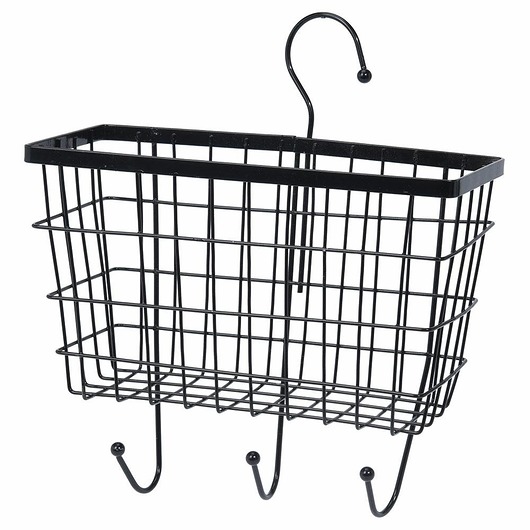 Półka  Ścienna z Wieszakami Metalowa MIA home