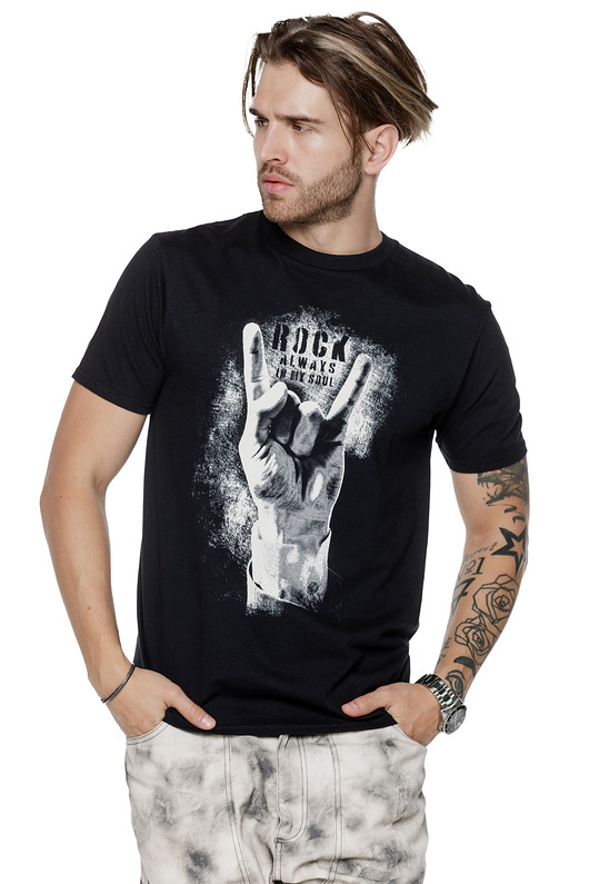 t-shirty męskie T-shirt męski UNDERWORLD Rock always in my soul