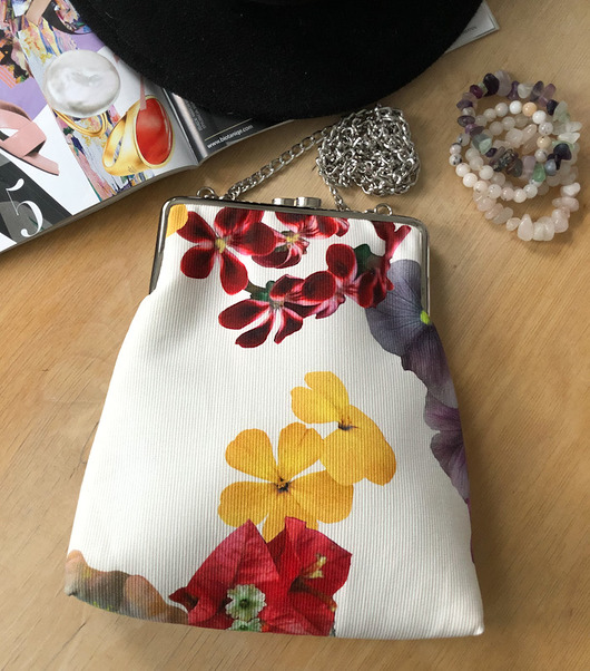 torebki mini Torebka flowers