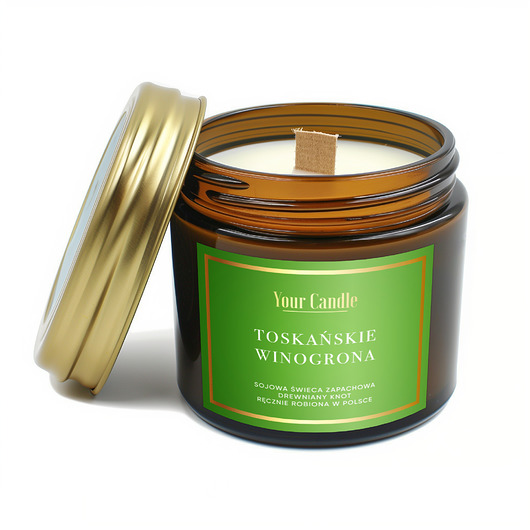świece zapachowe Świeca zapachowa sojowa Toskańskie Winogrona 120ml- Your Candle