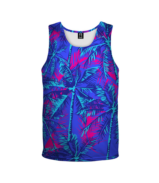 t-shirty dla chłopców Bokserka Top Boy DR.CROW Neon Palms
