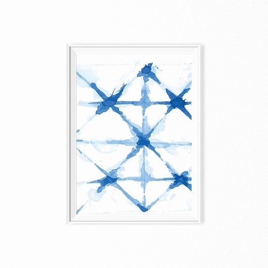 Plakat skandynawski indigo myscandi