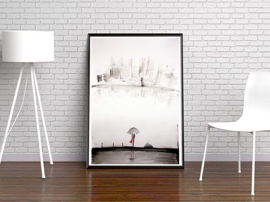 grafiki i ilustracje grafika 70x100 cm wykonana ręcznie, plakat