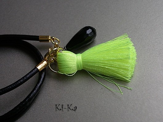 Black & neon-bransoletka KiKa pracownia