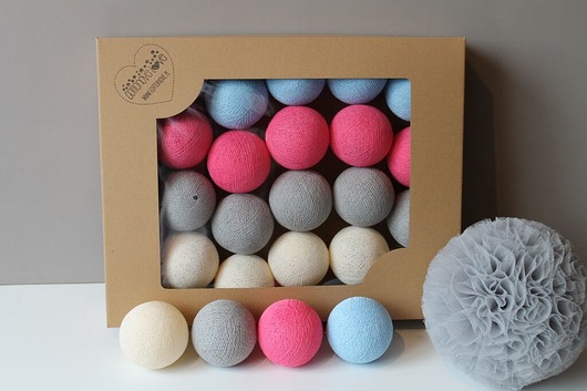 Cotton Balls Malinove 20 szt. MIA home