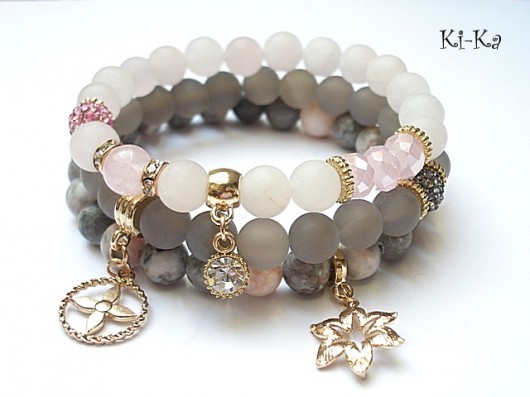 Kolekcja Rich - Grey and pink set KiKa pracownia