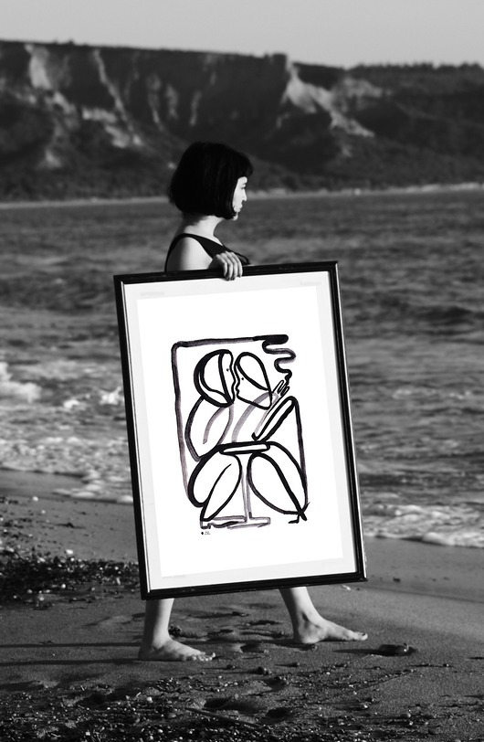 Plakat Dorasso Dorota Piechocińska ilustraDORA
