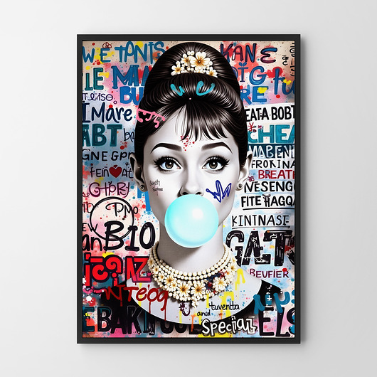 plakaty Plakat Audrey Inspired
