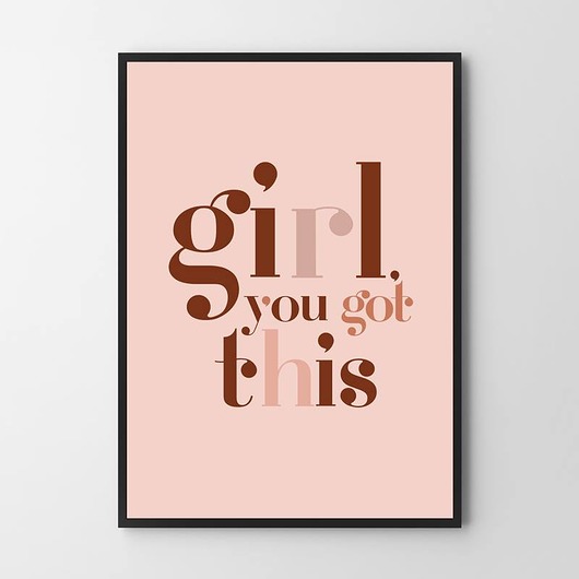 plakaty Plakat Girl  power