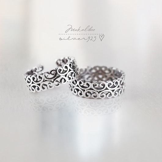 Makaliboo Ring  - SREBRO  -BOX Ewa Saj  Silver