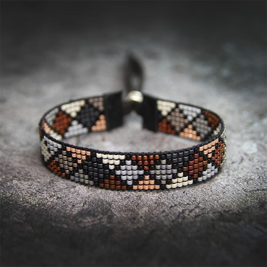 Andulo - Bransoletka etniczna - beading Djenka