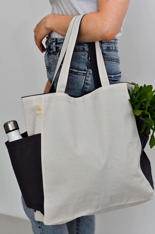 Shopper bag Monro Graphite - rozmiar M Lomme bag