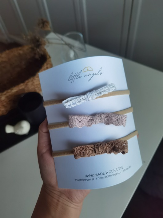 ozdoby do włosów dla dzieci Zestaw 3 ozdób do włosów