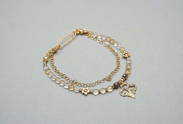 bransoletki z kamieni naturalnych Kwarc lemon vol. 2 /bransoletka/ - Szlachetna kolekcja