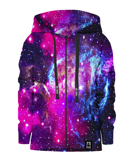 bluzy dla chłopców Bluza Zamek Chłopiec DR.CROW Galaktyka