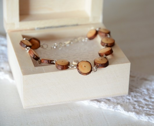 Prosto z drzewa - bransoletka MyPieceOfWood