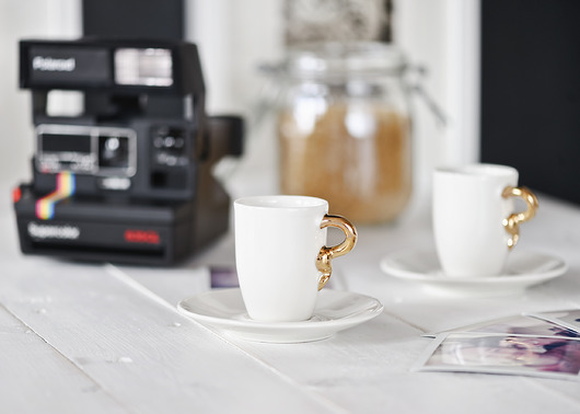 Filiżanka Twist espresso 2 szt Barbara Śniegula