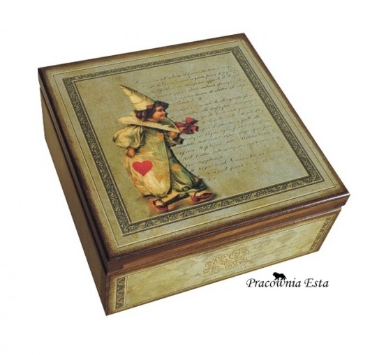 Pudełko - Pierrot Costiume Pracownia Esta