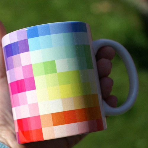 Kubeczek kolory RGB ONE MUG A DAY