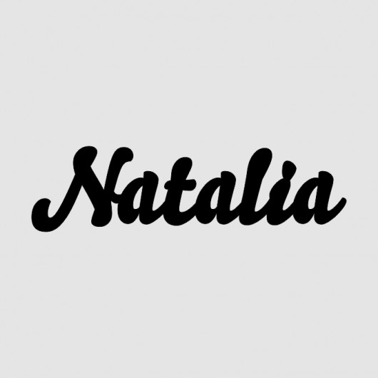 Napis Drewniany 3D NATALIA LOVINA PRINTS