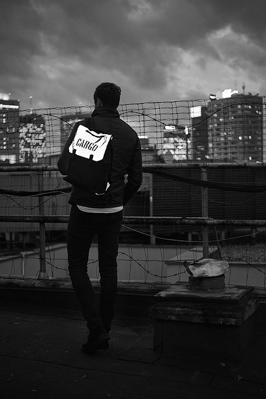 Plecak CARGO by OWEE REFLECTIVE black MEDIUM CARGO by OWEE