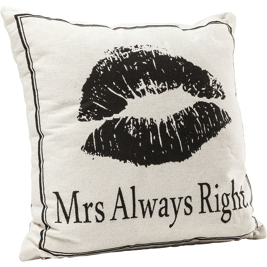 Poduszka Mrs Always Right 45x45cm Home Design