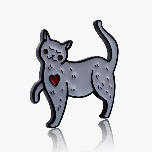 przypinki Pins "Dumny kot"
