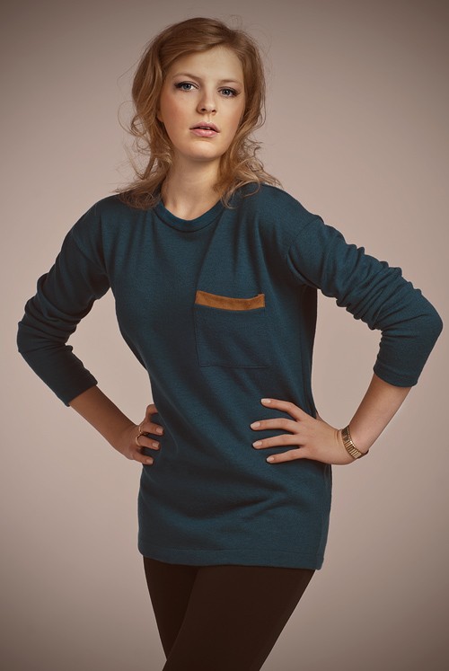 Bluzka BLU015, morski Lanti
