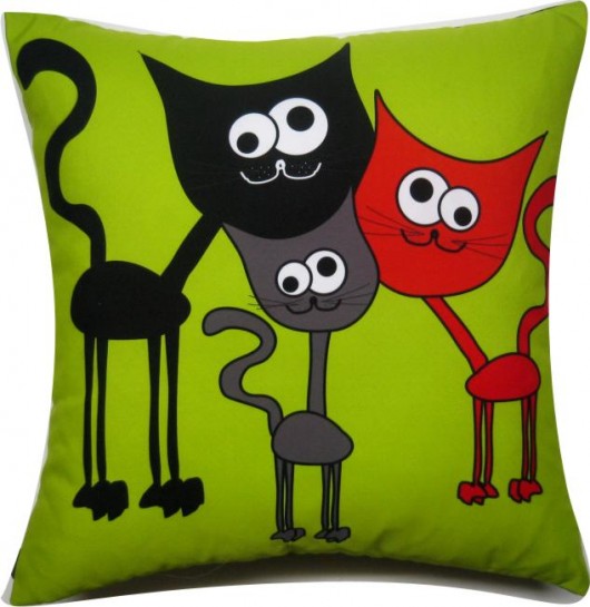 Poszewka ,, 3 przytulone koty:) Gaul Designs
