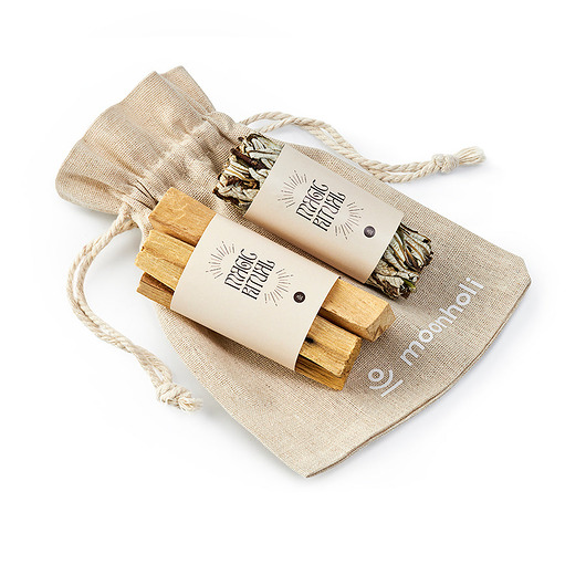 akcesoria do jogi PALO SANTO i YERBA SANTA - zestaw kadzideł