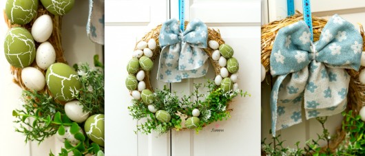 Wianek wielkanocny Flovers