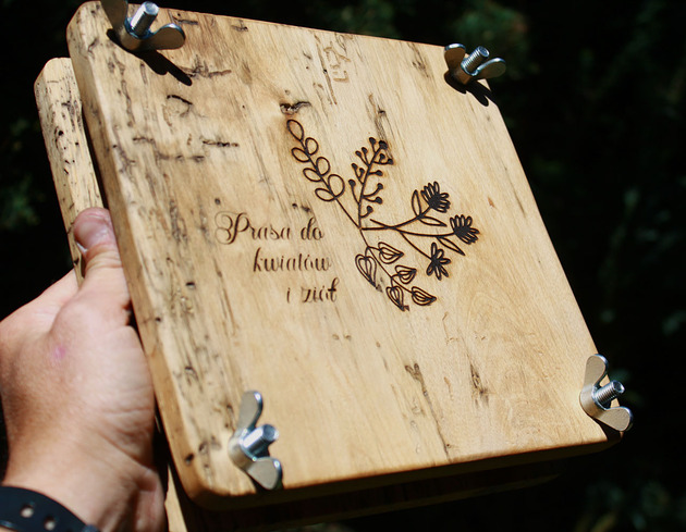 akcesoria różne Prasa do kwiatów i ziół