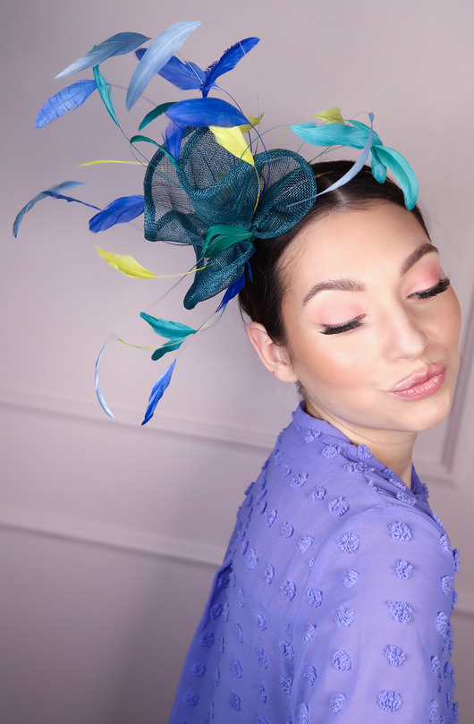 fascynatory TROPICANA fascynator z piórami