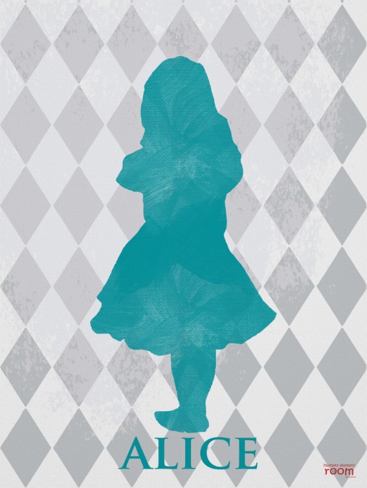 Plakat Alicja - kolekcja Wonderland Humpty Dumpty Room Decoration