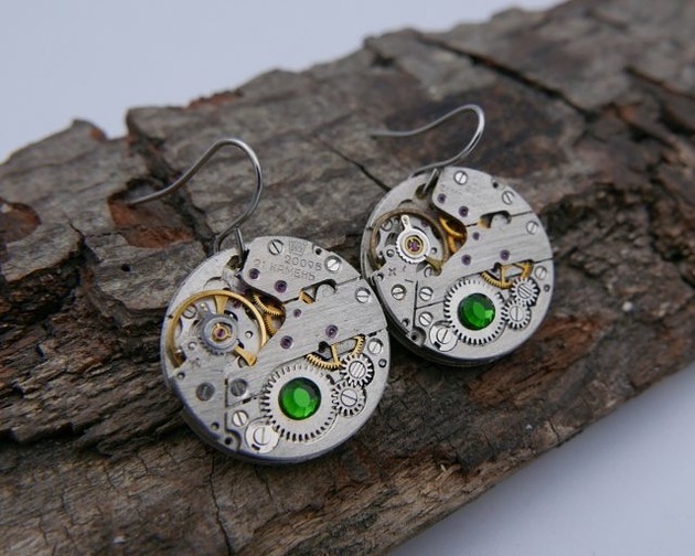 kolczyki swarovski Mechaniczne kolczyki 232