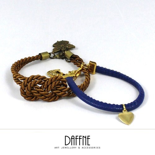 Set Brown with Navy Blue LOVINA PRINTS