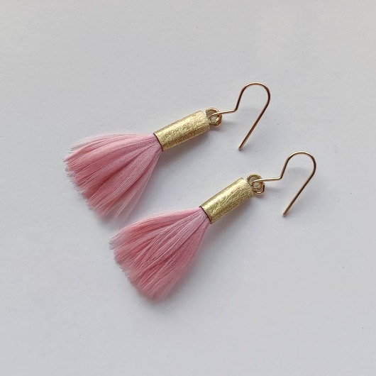 kolczyki z piórami PIÓRKO kolczyki