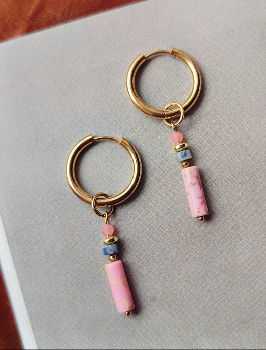 kolczyki pozłacane Kolczyki pozłacane candy