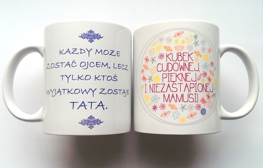 Kubki dla Mamusi i Tatusia FarrowDesign