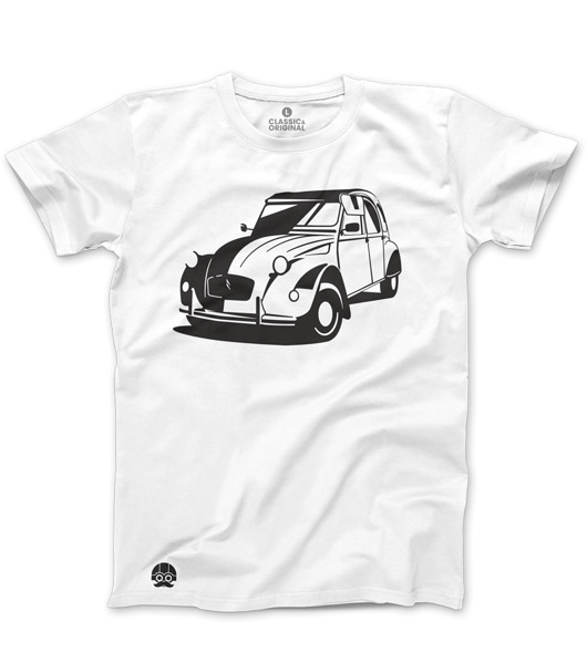 T-shirt Citroen 2CV Klasykami