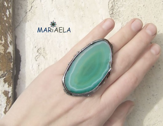 ZIELONY AGAT MARIAELA